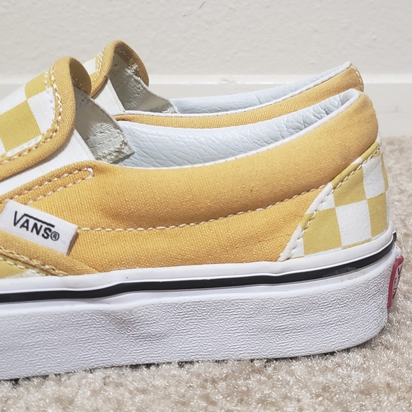 Vans Classic Slip-On checkerboard Aspen Gold - Picture 7 of 10